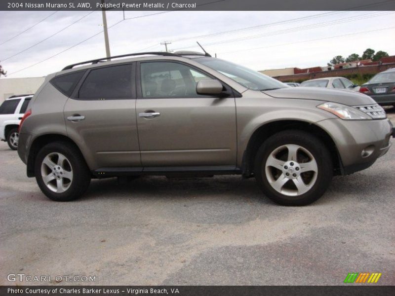 Polished Pewter Metallic / Charcoal 2004 Nissan Murano SL AWD