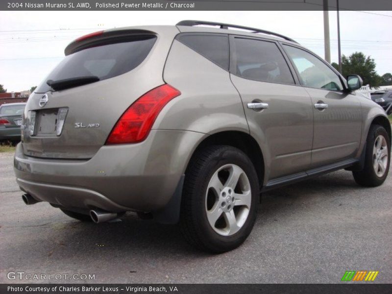 Polished Pewter Metallic / Charcoal 2004 Nissan Murano SL AWD