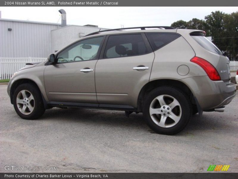 Polished Pewter Metallic / Charcoal 2004 Nissan Murano SL AWD