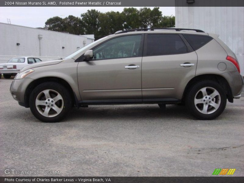 Polished Pewter Metallic / Charcoal 2004 Nissan Murano SL AWD