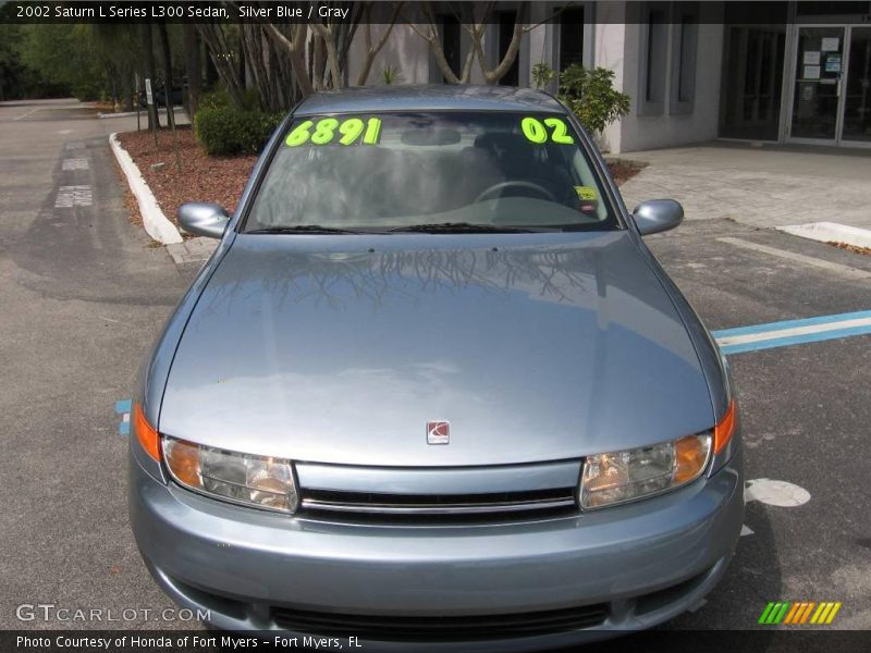 Silver Blue / Gray 2002 Saturn L Series L300 Sedan