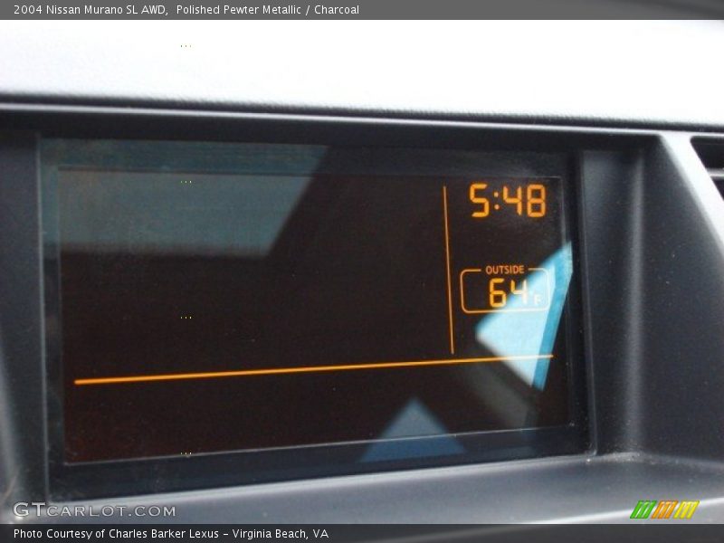 Polished Pewter Metallic / Charcoal 2004 Nissan Murano SL AWD