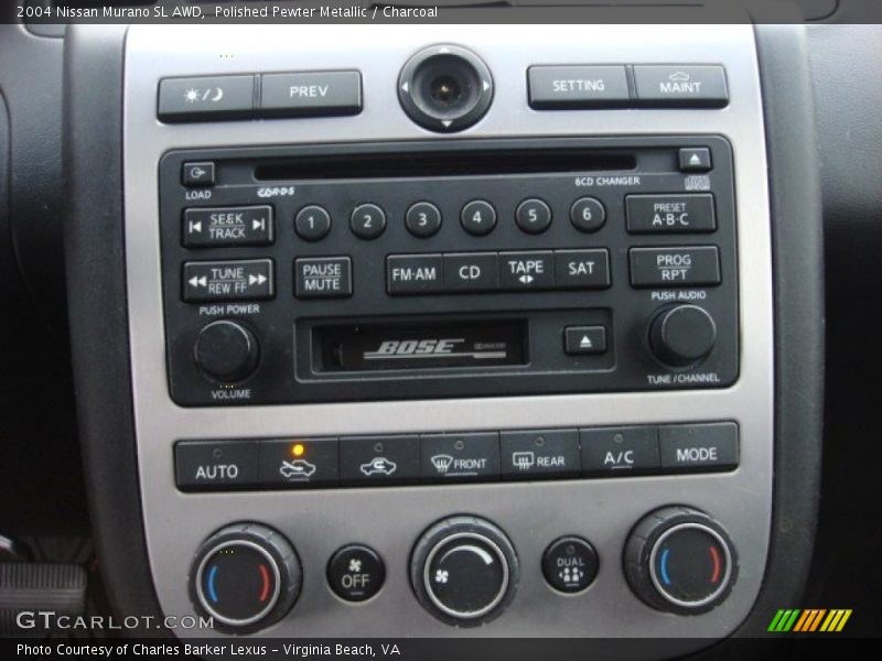 Polished Pewter Metallic / Charcoal 2004 Nissan Murano SL AWD