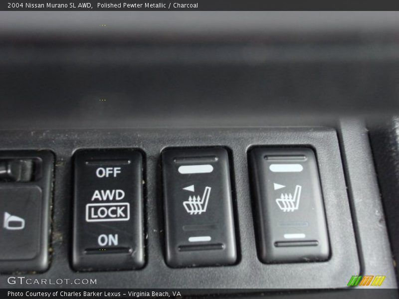 Polished Pewter Metallic / Charcoal 2004 Nissan Murano SL AWD