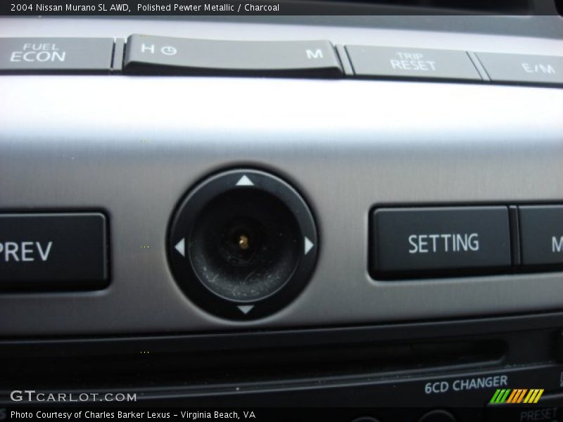 Polished Pewter Metallic / Charcoal 2004 Nissan Murano SL AWD
