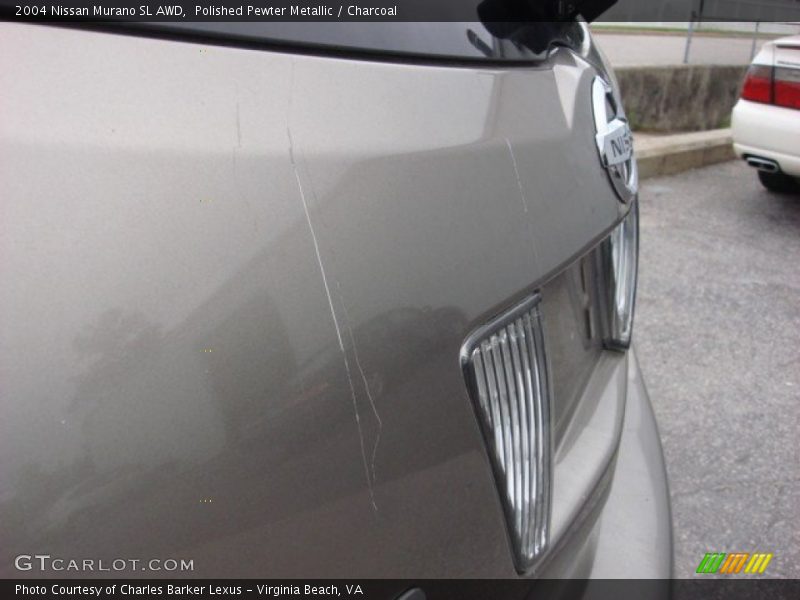 Polished Pewter Metallic / Charcoal 2004 Nissan Murano SL AWD