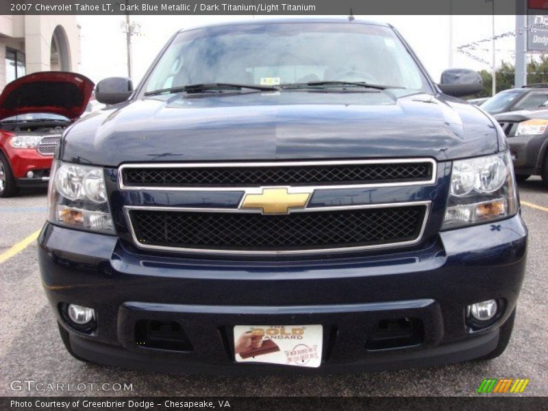 Dark Blue Metallic / Dark Titanium/Light Titanium 2007 Chevrolet Tahoe LT