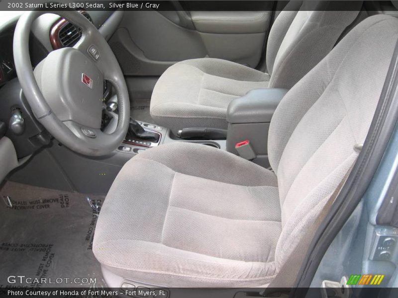 Silver Blue / Gray 2002 Saturn L Series L300 Sedan