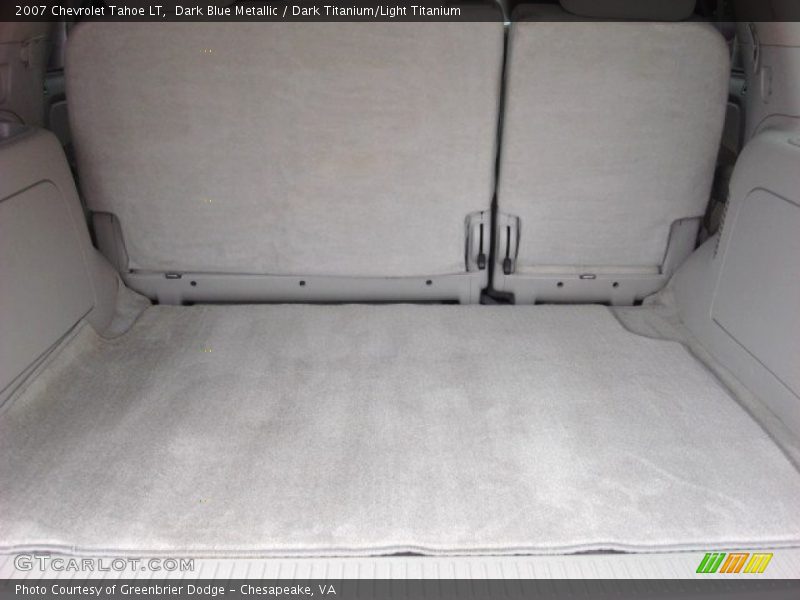 Dark Blue Metallic / Dark Titanium/Light Titanium 2007 Chevrolet Tahoe LT