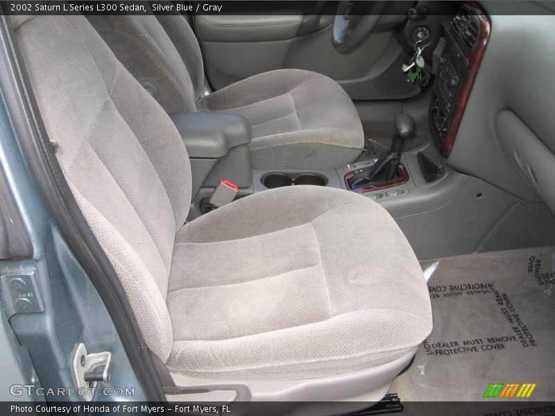 Silver Blue / Gray 2002 Saturn L Series L300 Sedan