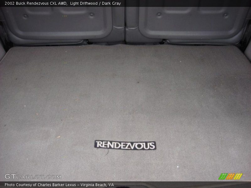 Light Driftwood / Dark Gray 2002 Buick Rendezvous CXL AWD
