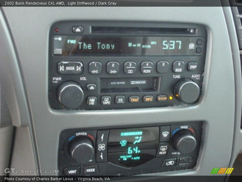 Light Driftwood / Dark Gray 2002 Buick Rendezvous CXL AWD
