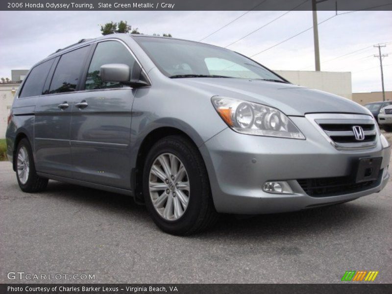 Slate Green Metallic / Gray 2006 Honda Odyssey Touring