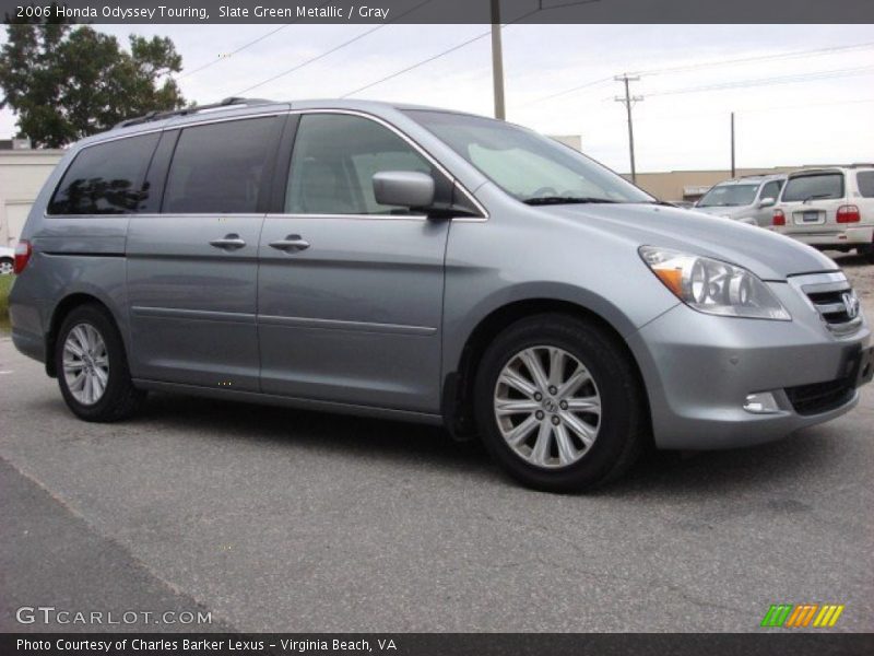 Slate Green Metallic / Gray 2006 Honda Odyssey Touring