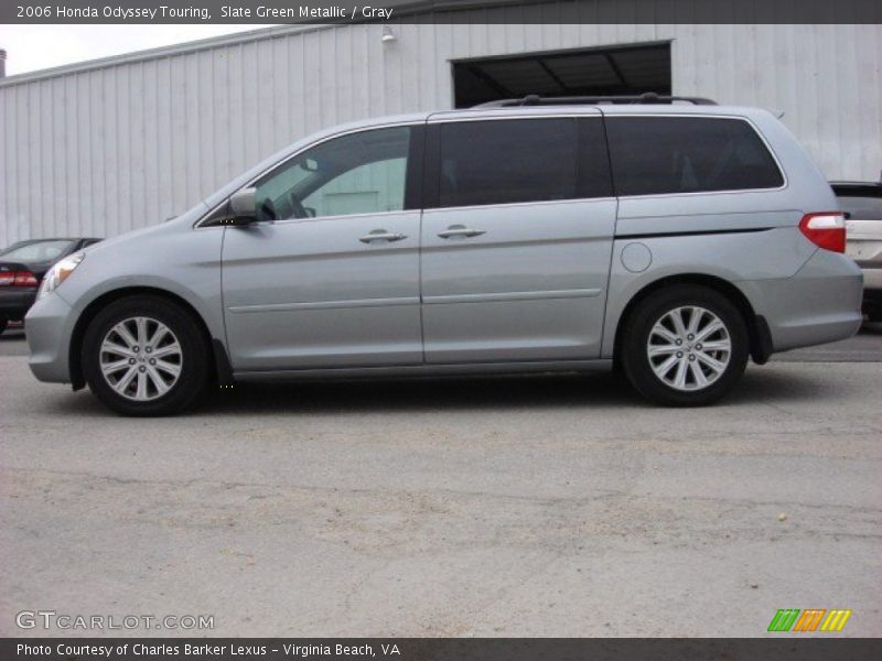 Slate Green Metallic / Gray 2006 Honda Odyssey Touring