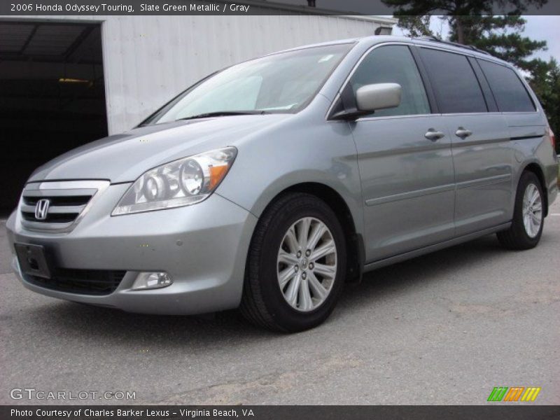 Slate Green Metallic / Gray 2006 Honda Odyssey Touring