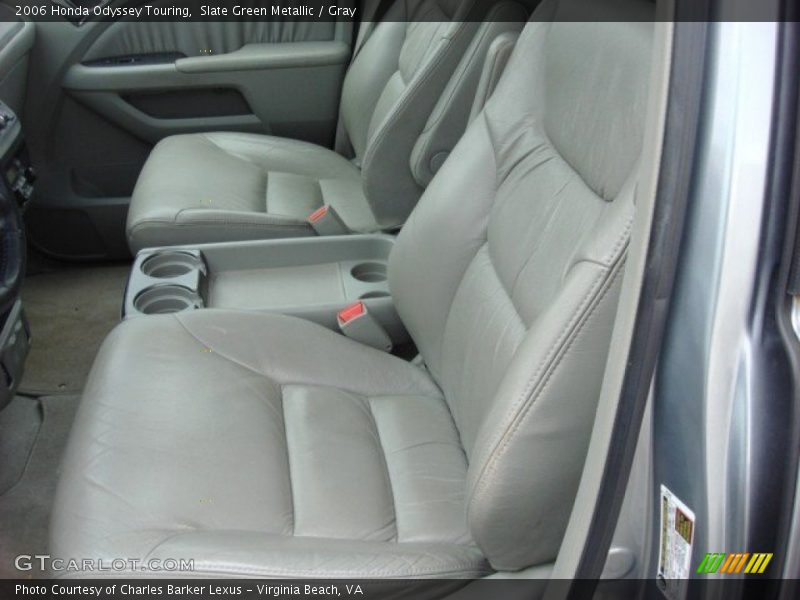 Slate Green Metallic / Gray 2006 Honda Odyssey Touring