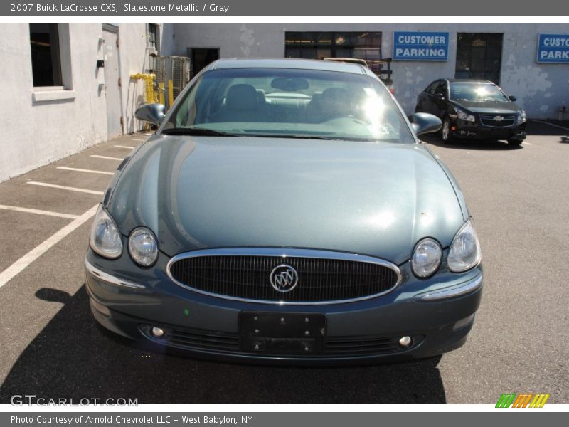 Slatestone Metallic / Gray 2007 Buick LaCrosse CXS