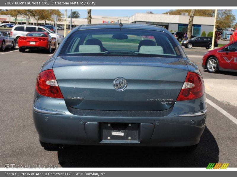 Slatestone Metallic / Gray 2007 Buick LaCrosse CXS