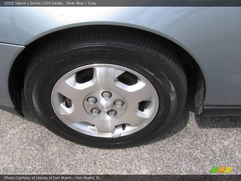 Silver Blue / Gray 2002 Saturn L Series L300 Sedan