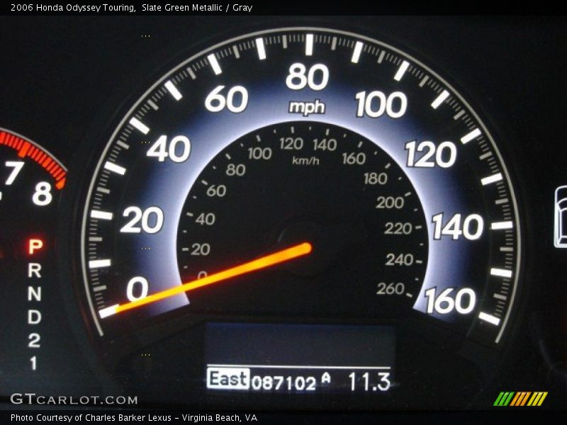 Slate Green Metallic / Gray 2006 Honda Odyssey Touring