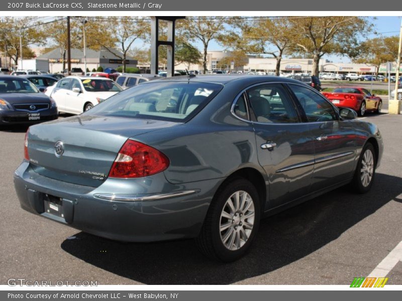 Slatestone Metallic / Gray 2007 Buick LaCrosse CXS