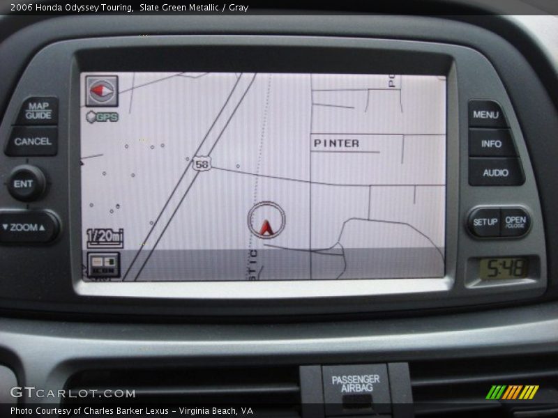 Slate Green Metallic / Gray 2006 Honda Odyssey Touring