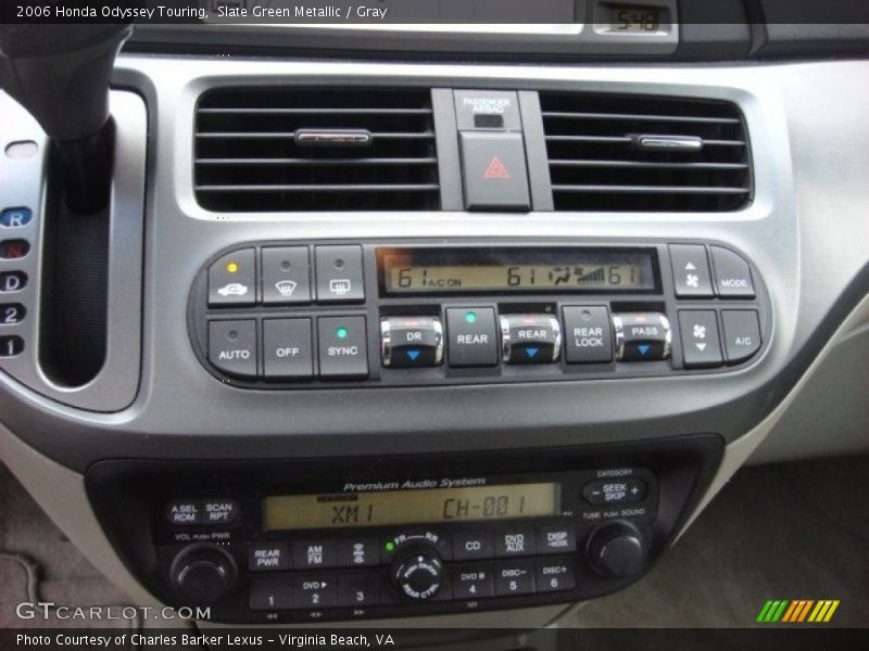 Slate Green Metallic / Gray 2006 Honda Odyssey Touring