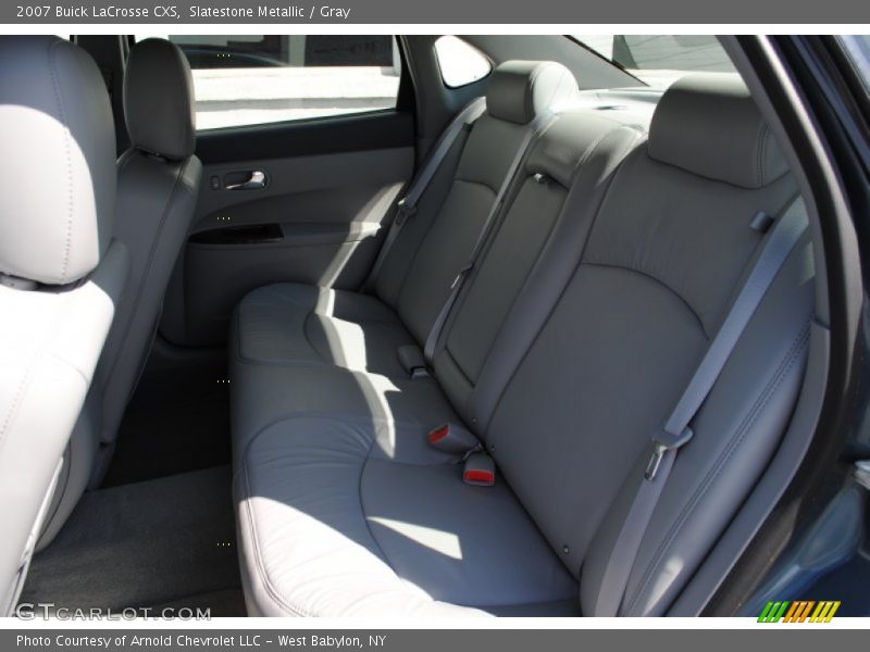 Slatestone Metallic / Gray 2007 Buick LaCrosse CXS
