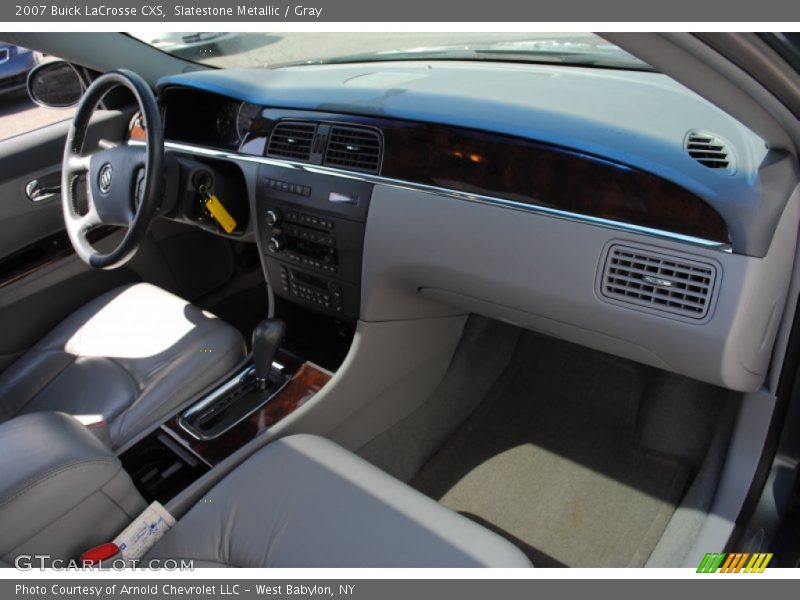 Slatestone Metallic / Gray 2007 Buick LaCrosse CXS