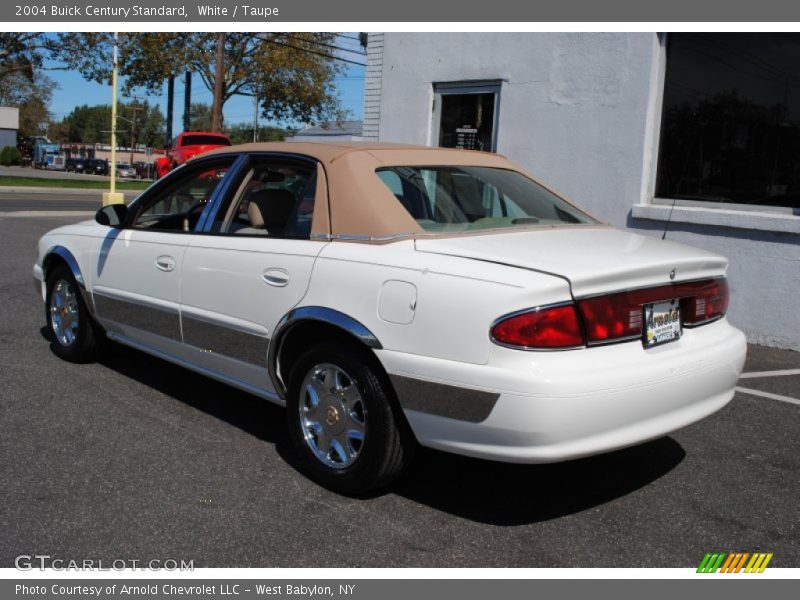White / Taupe 2004 Buick Century Standard