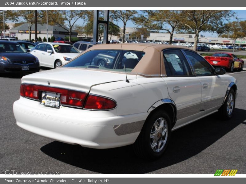 White / Taupe 2004 Buick Century Standard