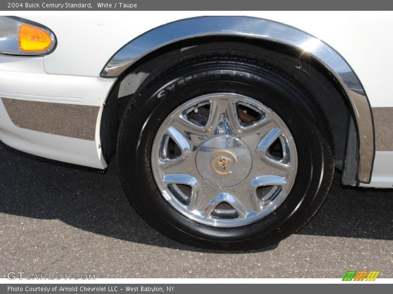White / Taupe 2004 Buick Century Standard
