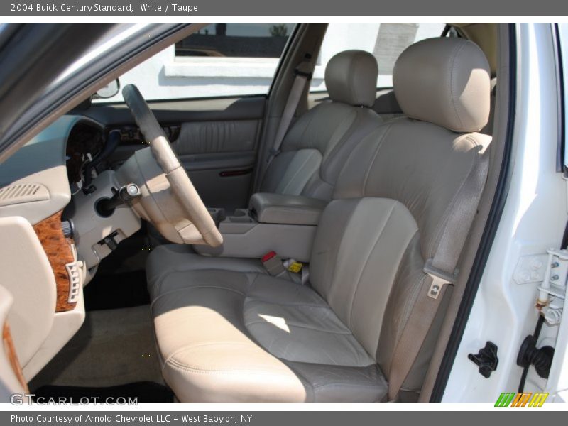 White / Taupe 2004 Buick Century Standard