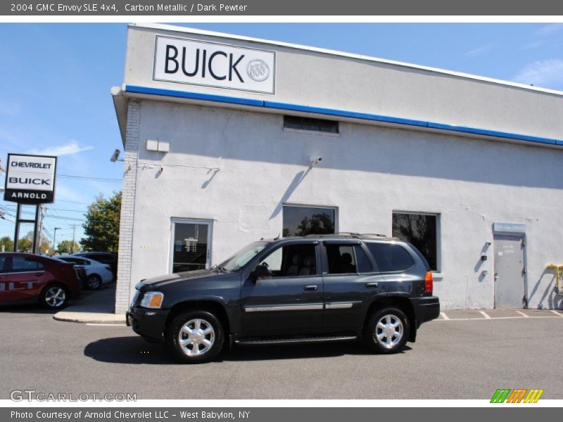Carbon Metallic / Dark Pewter 2004 GMC Envoy SLE 4x4