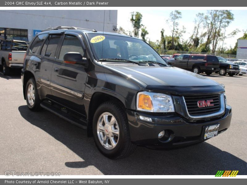 Carbon Metallic / Dark Pewter 2004 GMC Envoy SLE 4x4
