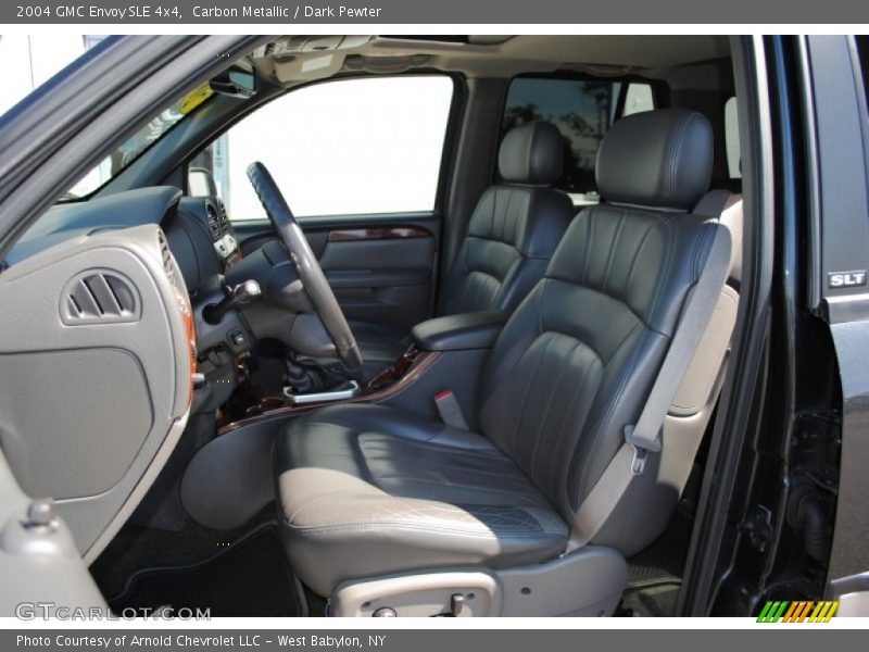 Carbon Metallic / Dark Pewter 2004 GMC Envoy SLE 4x4