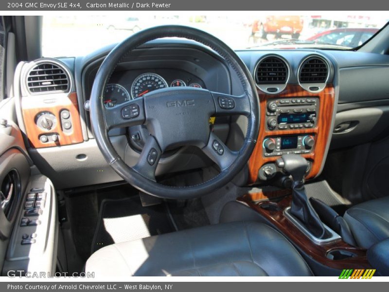 Carbon Metallic / Dark Pewter 2004 GMC Envoy SLE 4x4
