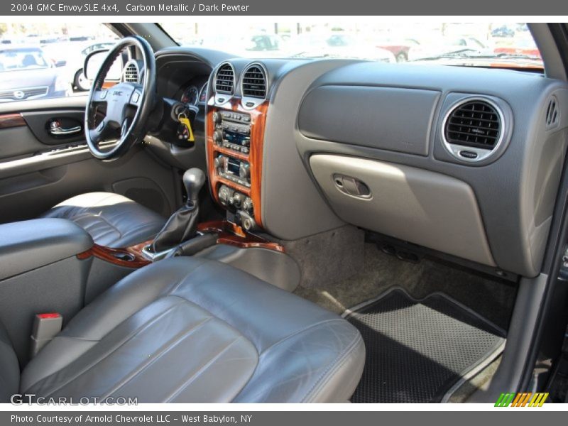 Carbon Metallic / Dark Pewter 2004 GMC Envoy SLE 4x4