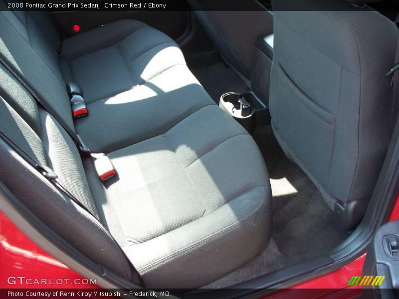 Crimson Red / Ebony 2008 Pontiac Grand Prix Sedan