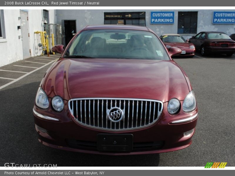 Red Jewel Tintcoat / Neutral 2008 Buick LaCrosse CXL