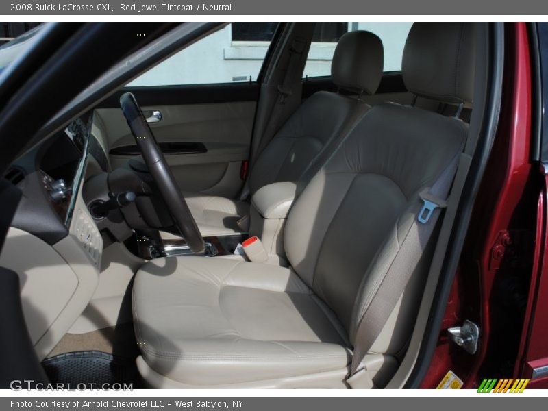 Red Jewel Tintcoat / Neutral 2008 Buick LaCrosse CXL