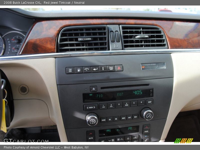 Red Jewel Tintcoat / Neutral 2008 Buick LaCrosse CXL