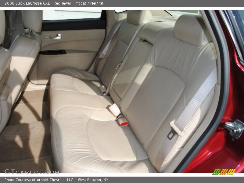 Red Jewel Tintcoat / Neutral 2008 Buick LaCrosse CXL