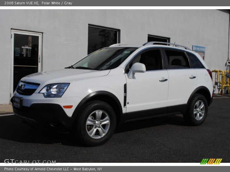 Polar White / Gray 2008 Saturn VUE XE