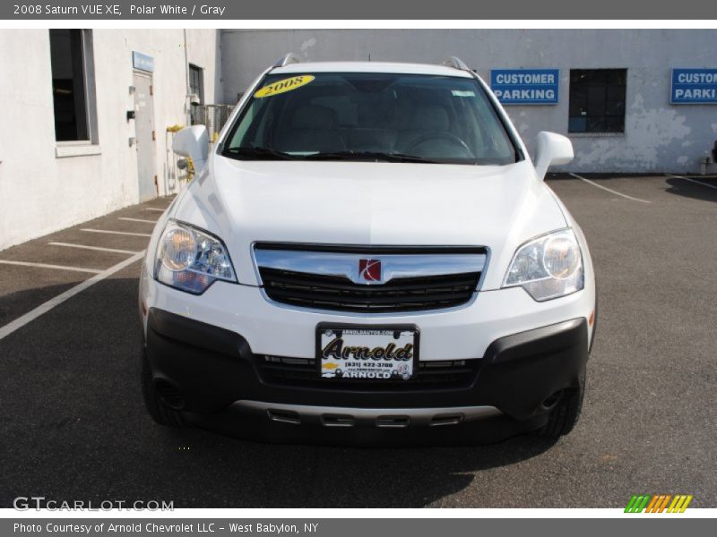 Polar White / Gray 2008 Saturn VUE XE