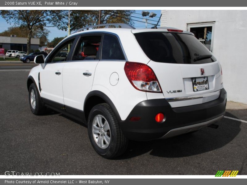 Polar White / Gray 2008 Saturn VUE XE