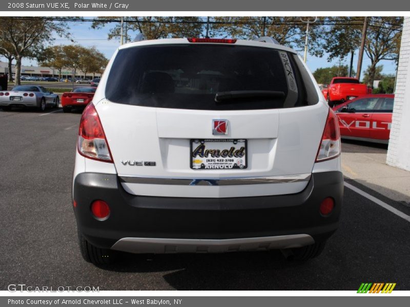 Polar White / Gray 2008 Saturn VUE XE