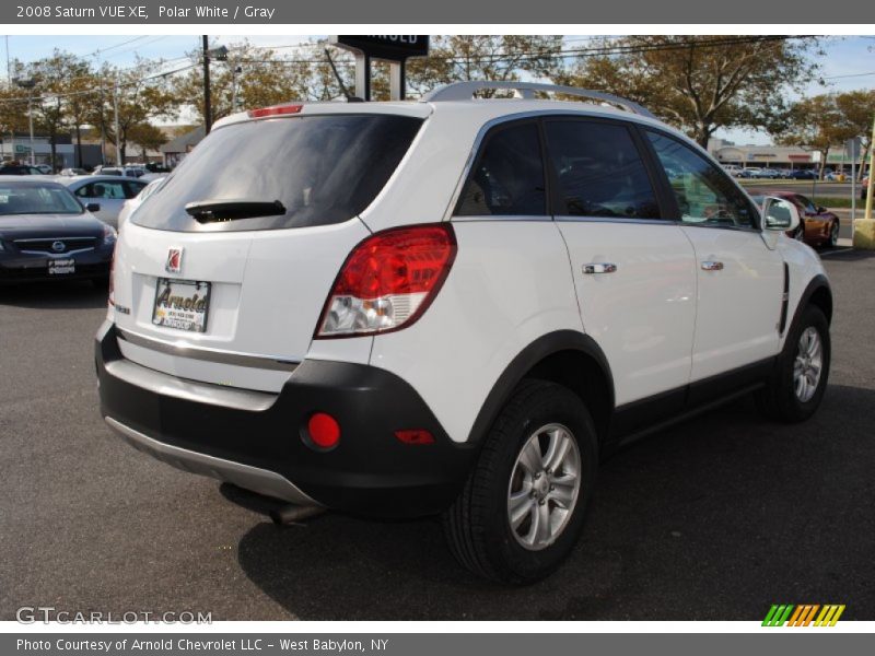 Polar White / Gray 2008 Saturn VUE XE