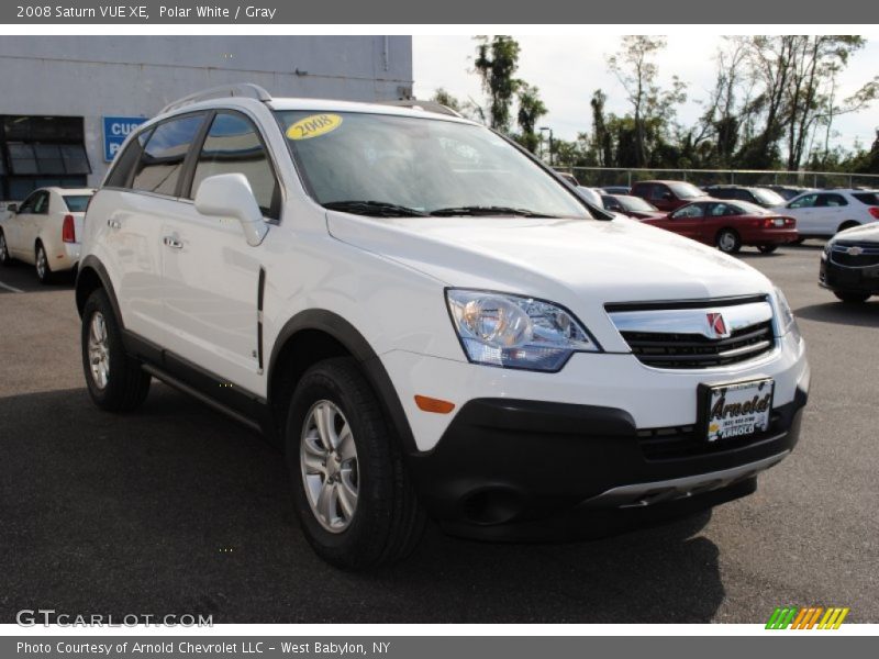 Polar White / Gray 2008 Saturn VUE XE